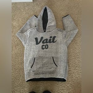 Vail, Colorado sherpa hoodie